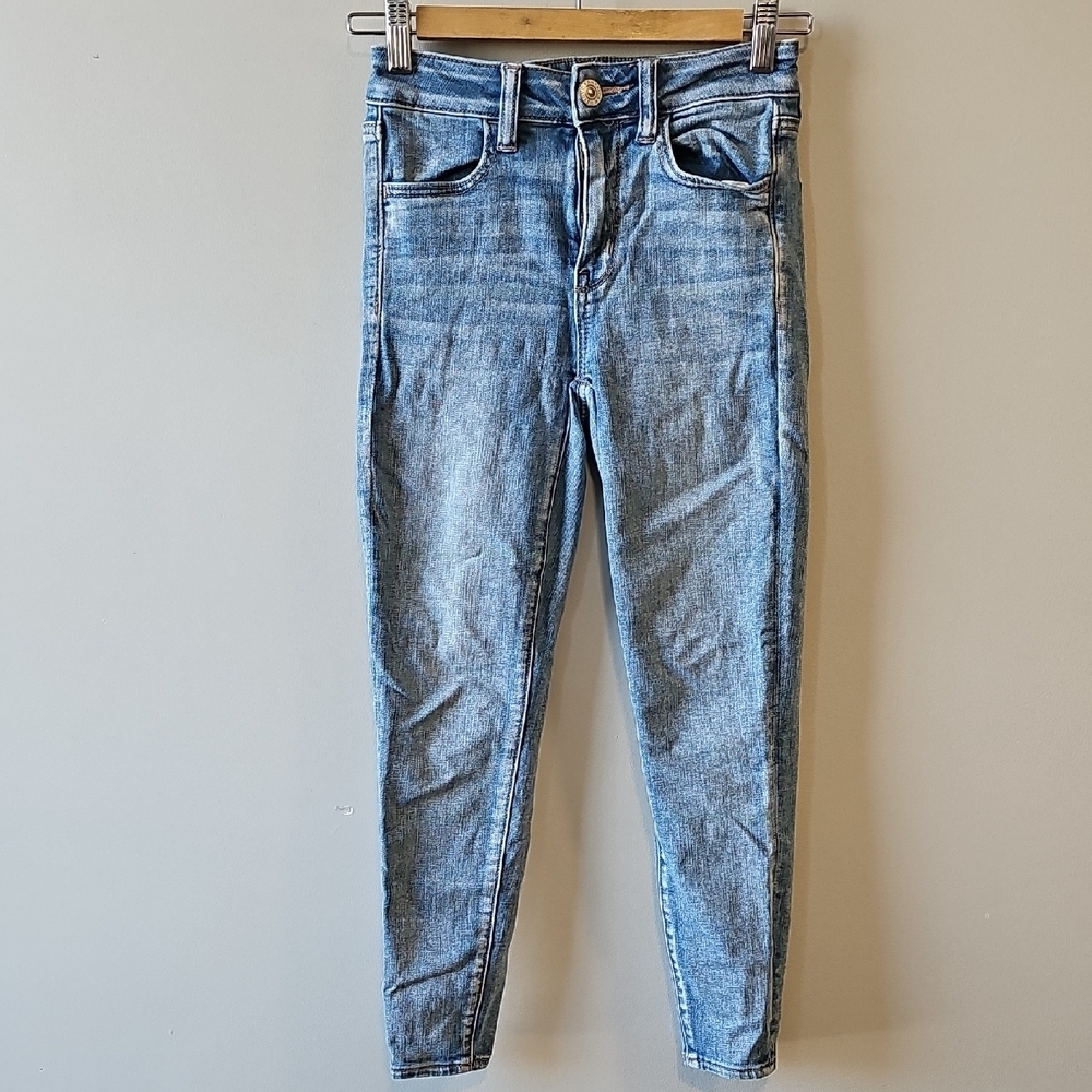 American Eagle Next Level Stretch Size 2 High Rise Jegging